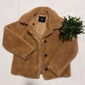 TEDDY jacket coat 🧸 ONLY 🤎
